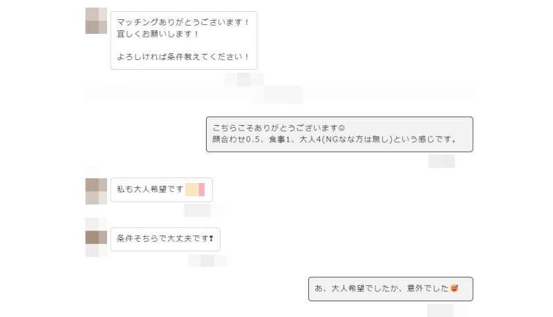 ペイターズの体験談!大人の関係3~5でやってみた。相場は3が妥当?